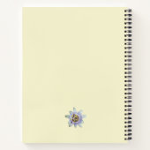 Blume Notizblock (Rückseite)