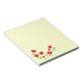 Blume Notizblock (angewinkelt)