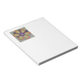 Blume Notizblock (angewinkelt)