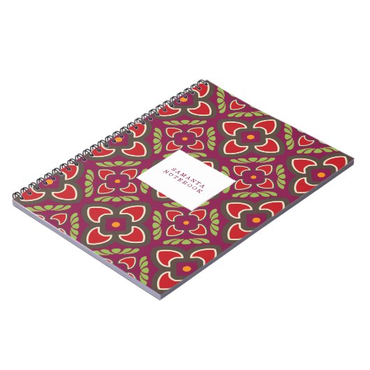 Blume Notizblock (Linke Seite)