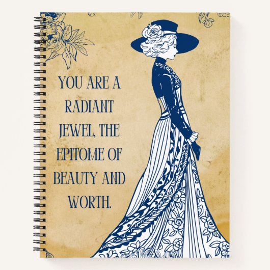 Blume Notizblock (Vorderseite)