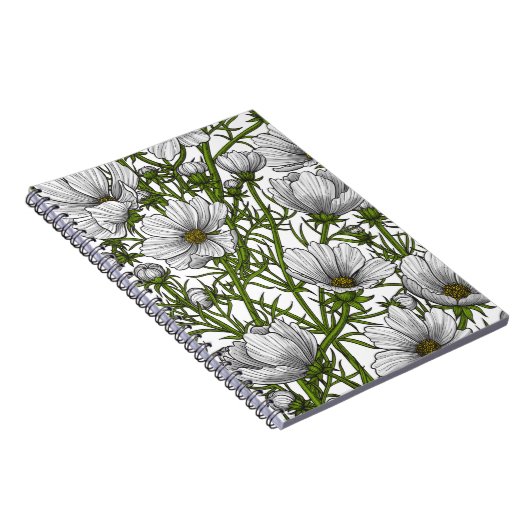 Blume Notizblock (Rechte Seite)