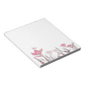 Blume Notizblock (angewinkelt)