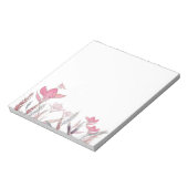 Blume Notizblock (Rotiert)