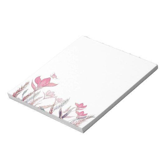 Blume Notizblock (Rotiert)