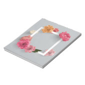 Blume Notizblock (Rotiert)