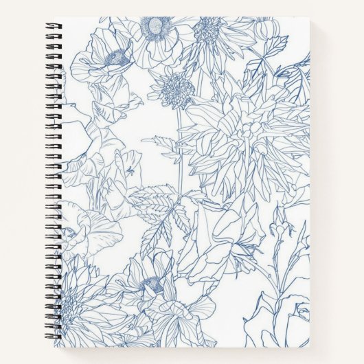 Blume Notizblock (Vorderseite)