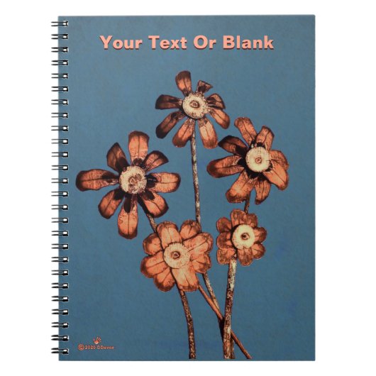 Blume Notizblock (Vorderseite)