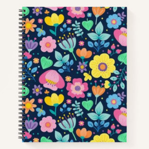 Blume Notizblock