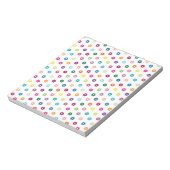 Blume Notizblock (Rotiert)