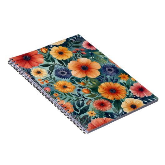 Blume Notizblock (Rechte Seite)