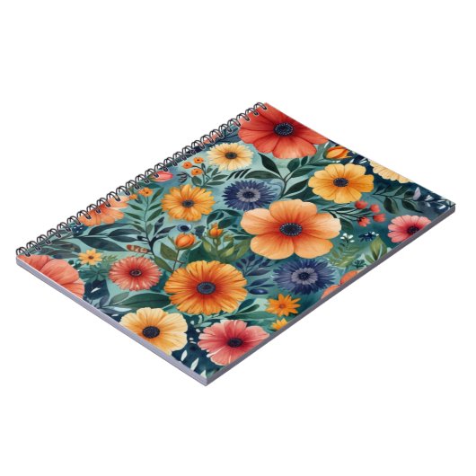 Blume Notizblock (Linke Seite)