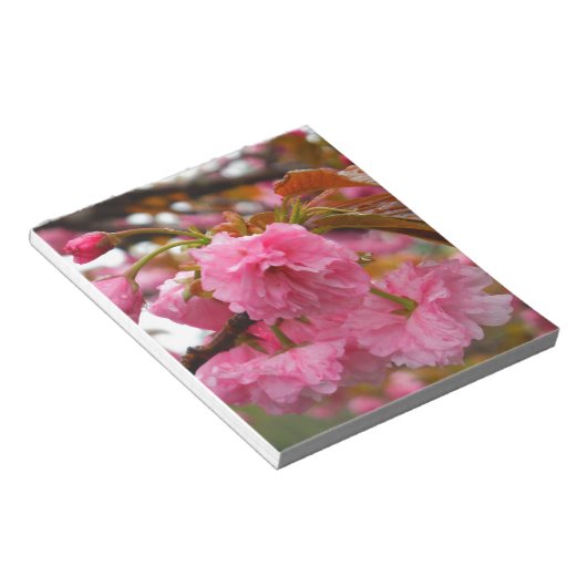 Blume Notizblock (angewinkelt)