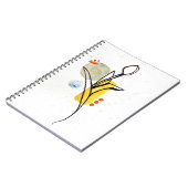 Blume Notizblock (Linke Seite)