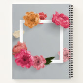 Blume Notizblock (Rückseite)