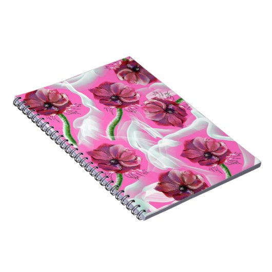 Blume Notizblock (Rechte Seite)