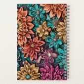 Blume Notizblock (Rückseite)