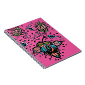 Blume Notizblock (Rechte Seite)