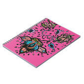 Blume Notizblock (Linke Seite)