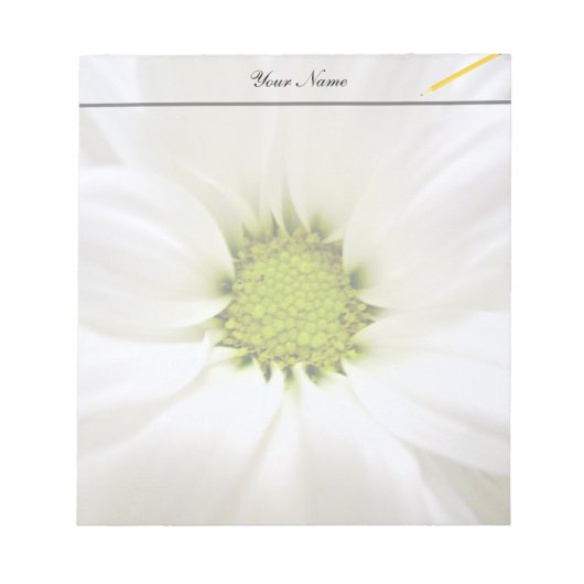 Blume Notizblock (Vorderseite)