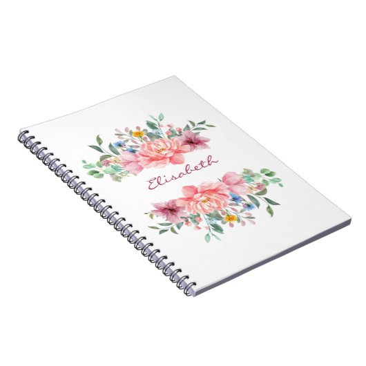 Blume Notizblock (Rechte Seite)