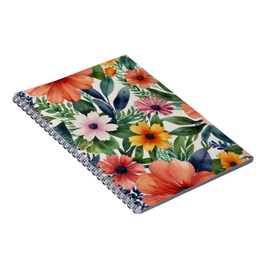 Blume Notizblock (Rechte Seite)