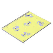 Blume-Notizbuch Notizblock (Linke Seite)