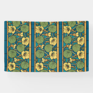 Blume Nouveau Pattern Banner