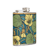 Blume Nouveau Pattern Flachmann (Rechts)