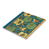 Blume Nouveau Pattern Fliese (Seite)