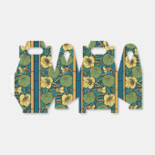 Blume Nouveau Pattern Geschenkschachtel (Ungefaltet)