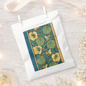 Blume Nouveau Pattern Geschenktütchen (Ausgeschnitten)