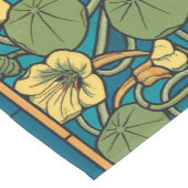 Blume Nouveau Pattern Kurzer Tischläufer (Ecke)