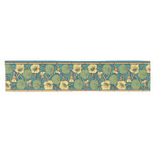 Blume Nouveau Pattern Kurzer Tischläufer (Horizontal)