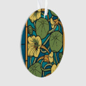 Blume Nouveau Pattern Ornament (Vorderseite)