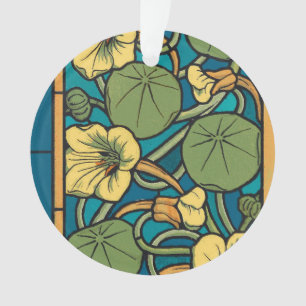 Blume Nouveau Pattern Ornament
