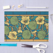 Blume Nouveau Pattern Seidenpapier (Handwerk)