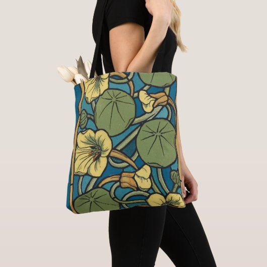 Blume Nouveau Pattern Tasche (Von Nahem)
