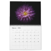 Blume Nr. 20 für den Farbfluss im Hintergrund Kalender (Feb 2026)