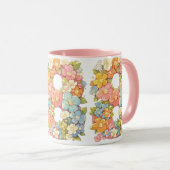 Blume Nummer acht Tasse (VorderseiteRechts)