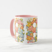 Blume Nummer acht Tasse (Vorderseite Links)
