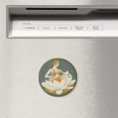 Blume Nymphen Magnet (In Situ (Geschirrspüler))