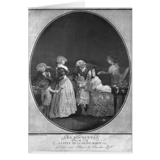 Blume oder Feiern von Großmutter (Vorne)