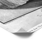 Blume oder Feiern von Großmutter Poster (Ecke)