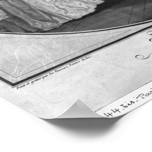 Blume oder Feiern von Großmutter Poster (Ecke)