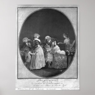 Blume oder Feiern von Großmutter Poster