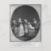 Blume oder Feiern von Großmutter Postkarte (Vorderseite)