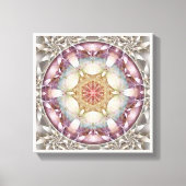 Blume of Life Mandala 13 Wrapped Canvas Print Leinwanddruck (Vorderseite)