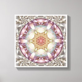 Blume of Life Mandala 13 Wrapped Canvas Print Leinwanddruck