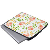 Blume Ohren Laptopschutzhülle (Vorne Knopf)